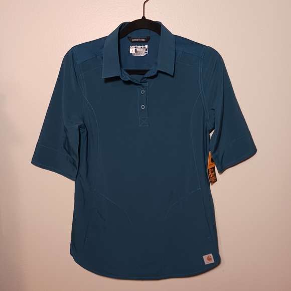 Carhartt Tops - Carhartt Force Scrub Top Womens S Modern‎ Fit Nurse Medical NWT